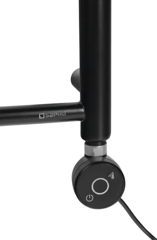 Sapho Wicher thermostatisch verwarmingselement zwart mat 400W Meest Verkocht