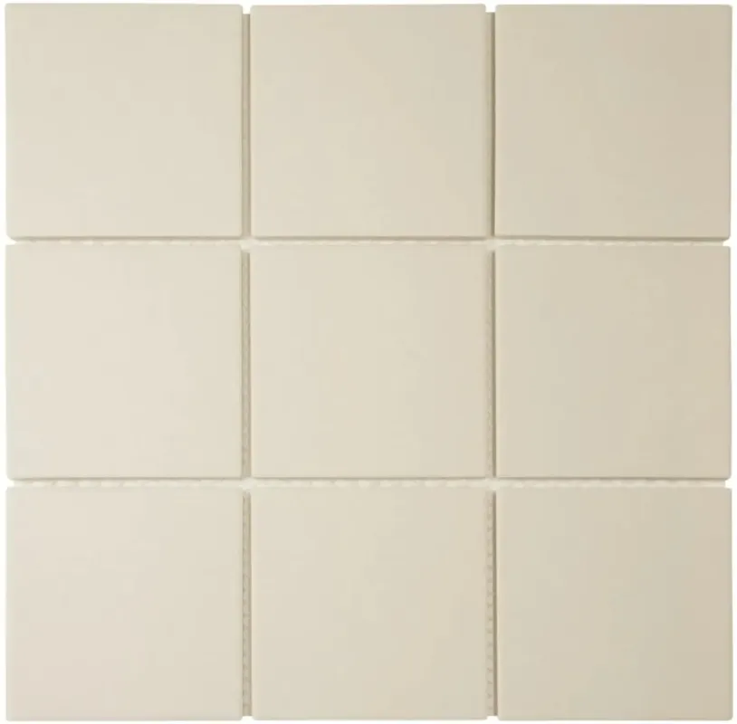 Korting The Mosaic Factory London vierkante mozaïek tegels 95x95 wit