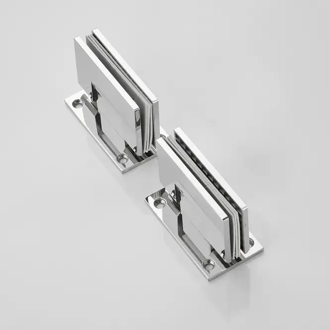 Nu Kopen Saniclear Modern Talpa scharnieren met pluggen en schroeven chroom