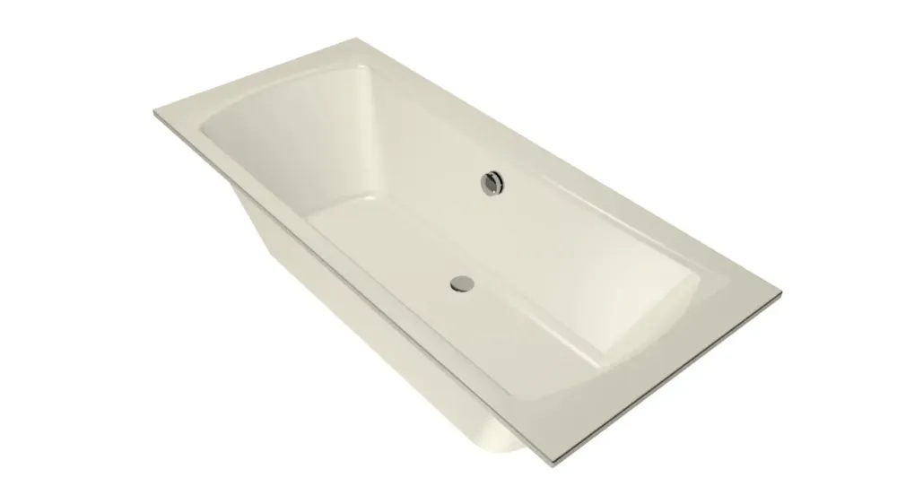 Xenz Robijn inbouw ligbad acryl 180x80cm pergamon Actieprijs