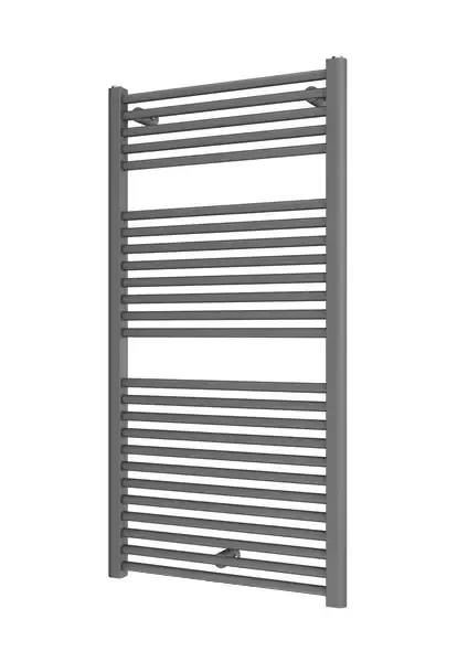 Betrouwbaar Plieger Palermo NXT designradiator 50x117.5cm 580W parelgrijs