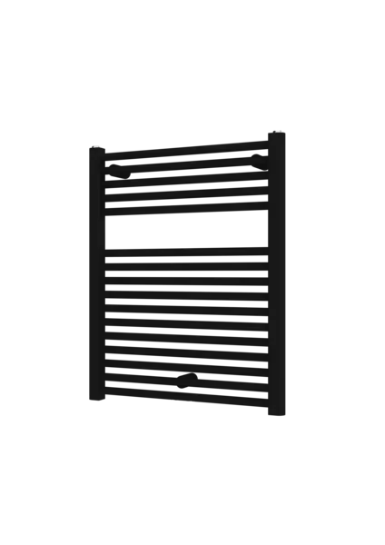 Plieger Palermo NXT designradiator 60x73.5cm 434W donkergrijs structuur Beperkte Voorraad