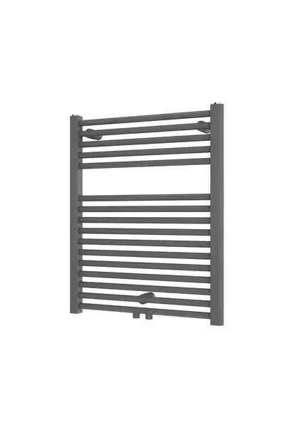Lage Prijs Plieger Palermo NXT designradiator midden-onder 50x73.5cm 371W zilver metallic