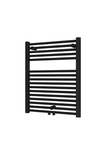 Weekendaanbieding Plieger Palermo NXT designradiator midden-onder 50x73.5cm 371W zwart grafiet