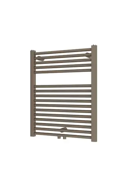 Plieger Palermo NXT designradiator midden-onder 60x73.5cm 434W zandsteen Gereduceerde Prijs