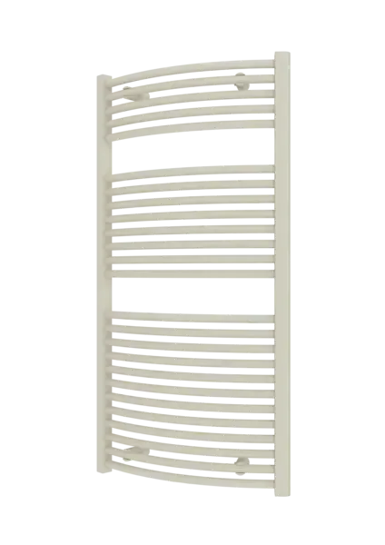 Plieger Palermo NXT gebogen radiator 50x117.5cm wit structuur Merkproduct