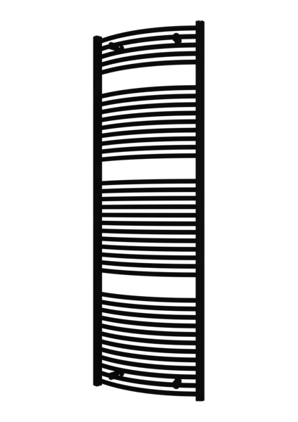 Op = Op Plieger Palermo NXT gebogen radiator 50x177.5cm antraciet