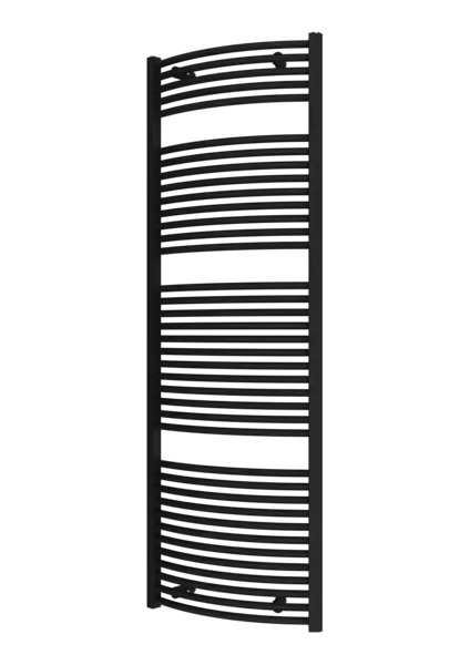 Direct Beschikbaar Plieger Palermo NXT gebogen radiator 50x177.5cm zwart grafiet