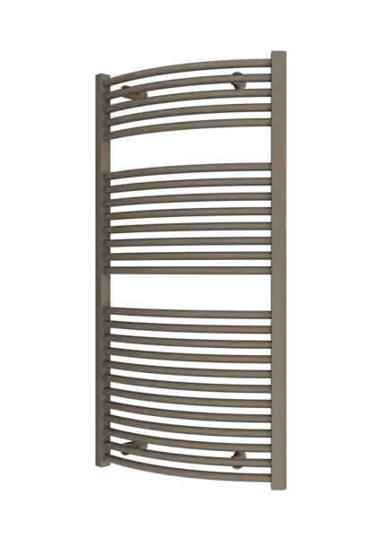 Koop Vandaag Plieger Palermo NXT gebogen radiator 60x117.5cm zandsteen
