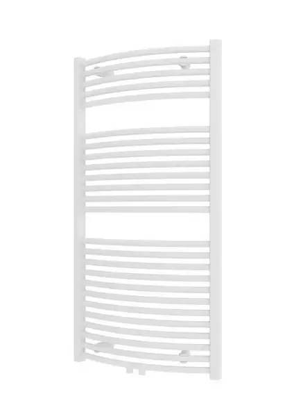 Plieger Palermo NXT gebogen radiator midden-onder 50x117.5cm mat wit Favoriet