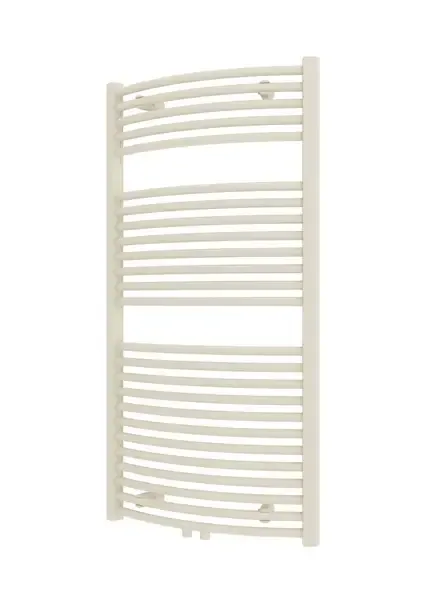 Plieger Palermo NXT gebogen radiator midden-onder 50x117.5cm pergamon Veilige Betaling
