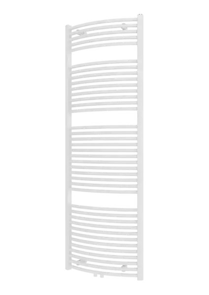 Lage Kosten Plieger Palermo NXT gebogen radiator midden-onder 50x177.5cm wit glans