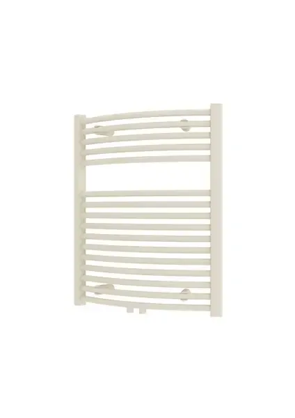 Lage Kosten Plieger Palermo NXT gebogen radiator midden-onder 50x73.5cm pergamon