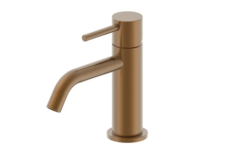 Shop Nu Mueller Stylo wastafelkraan 15m brons geborsteld