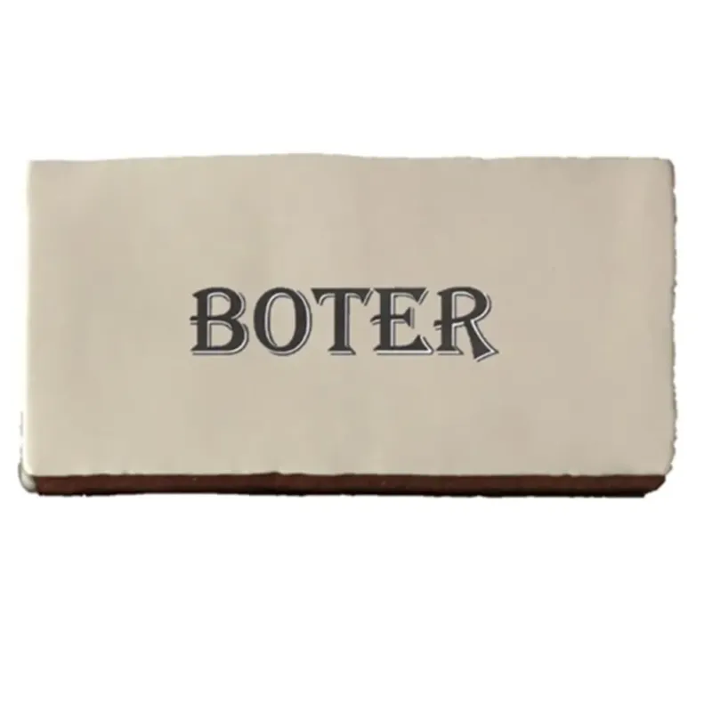 Beperkte Voorraad Terre d‘Azur Cocina wandtegel met decor boter 15x7,5cm creme