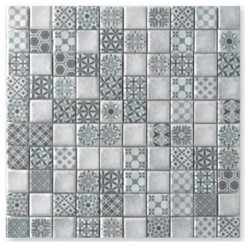Merkproduct Terre d‘Azur Epoca wandtegel 28.5x28.5cm grijs - per 5 vellen