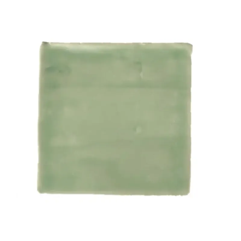 Terre d‘Azur Porto wandtegel 10x10cm groen - per 100 stuks Beperkte Voorraad