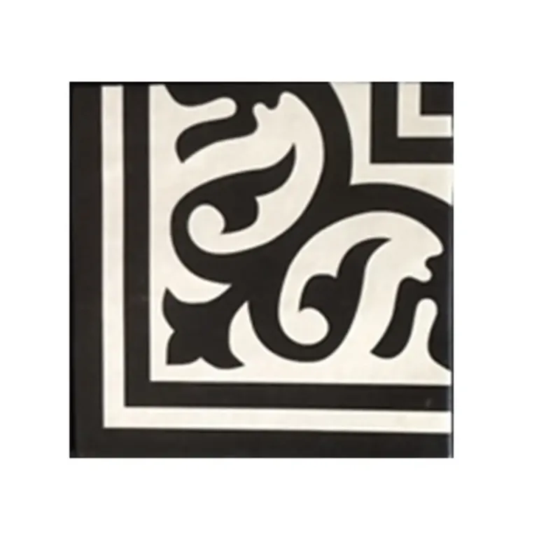 Terre d‘Azur Rioja vloertegel Decor 20x20cm creme/zwart - per 25 stuks Beste Prijs