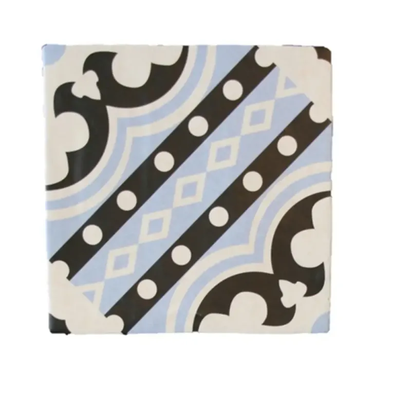 Terre d‘Azur Rioja vloertegel Decor 20x20cm creme/blauw - per 25 stuks Betaalbaar