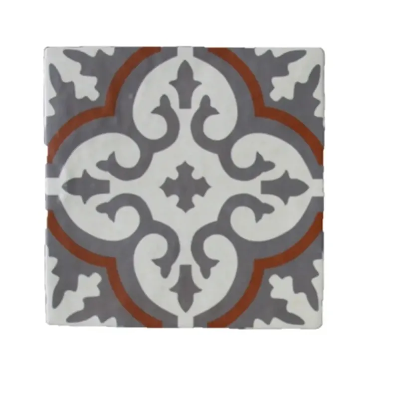 Terre d‘Azur Rioja vloertegel Decor 20x20cm creme/terra - per 25 stuks Seizoensaanbieding