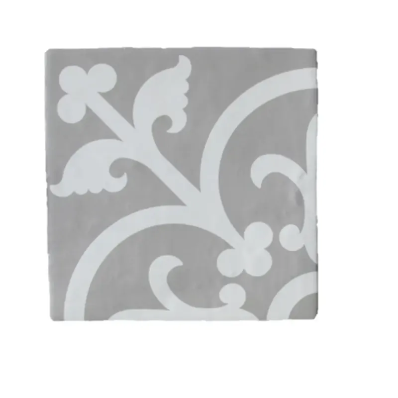 Bestseller Terre d‘Azur Rioja vloertegel Decor 20x20cm wit/grijs - per 25 stuks