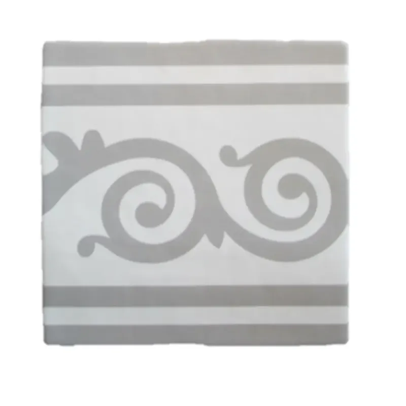 Voordeelprijs Terre d‘Azur Rioja vloertegel Decor 20x20cm wit/grijs - per 25 stuks