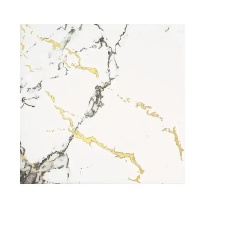 Hoge Kwaliteit Terre d‘Azur Samora vloertegel 20x20cm wit/goud - per 15 stuks