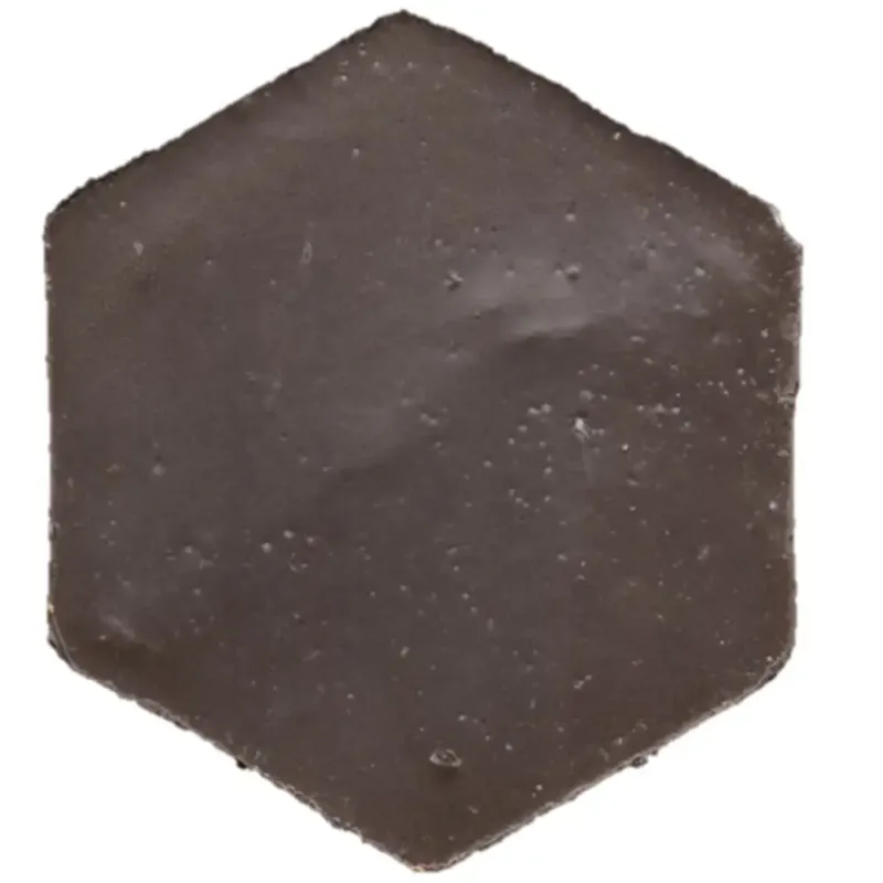 Terre d‘Azur Terra Alta vloertegel hexagonal 16cm antraciet Tijdelijk Beschikbaar