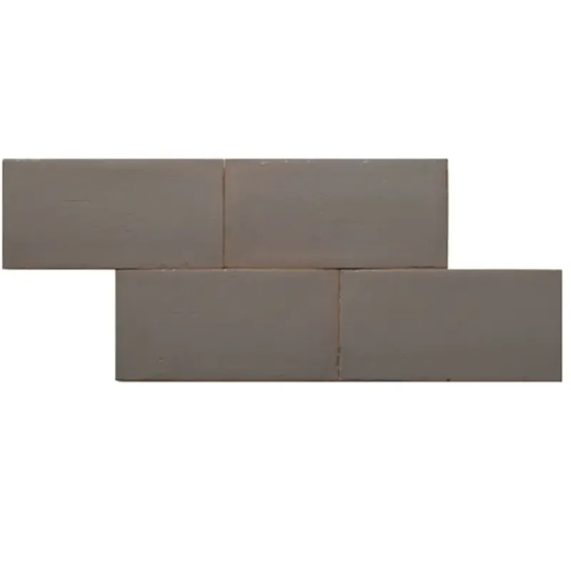 Terre d‘Azur Terre-Spatula wandtegel 10x20cm grijs Gratis Retour