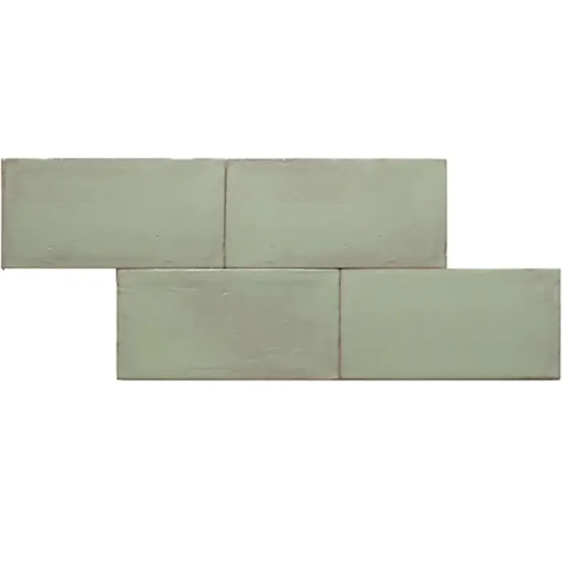 Koop Vandaag Terre d‘Azur Terre-Spatula wandtegel 10x20cm groen