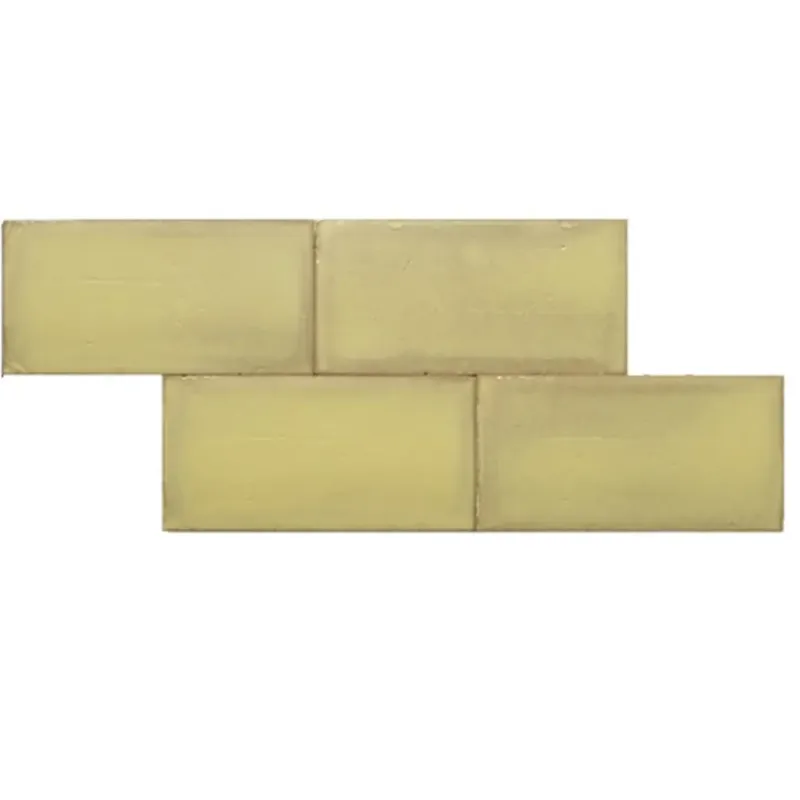 Terre d‘Azur Terre-Spatula wandtegel 10x20cm groen licht Korting