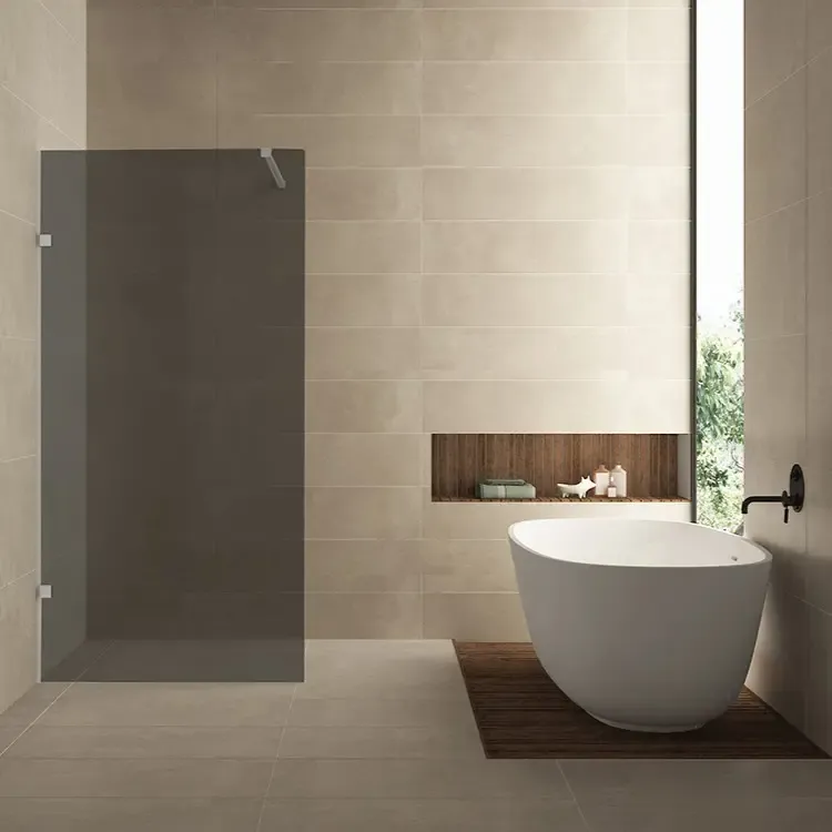 Betrouwbaar Mueller Lest glasplaat 120cm rookglas