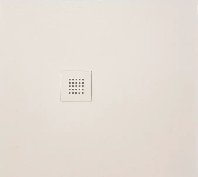 Voordeelprijs Gelco Mitia rechthoekige douchebak stone-look 120x80cm lichtgrijs