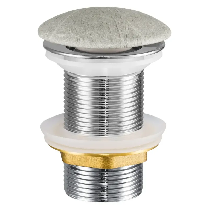 Comad afvoerplug met clicksysteem lichtgrijs Voordeelprijs