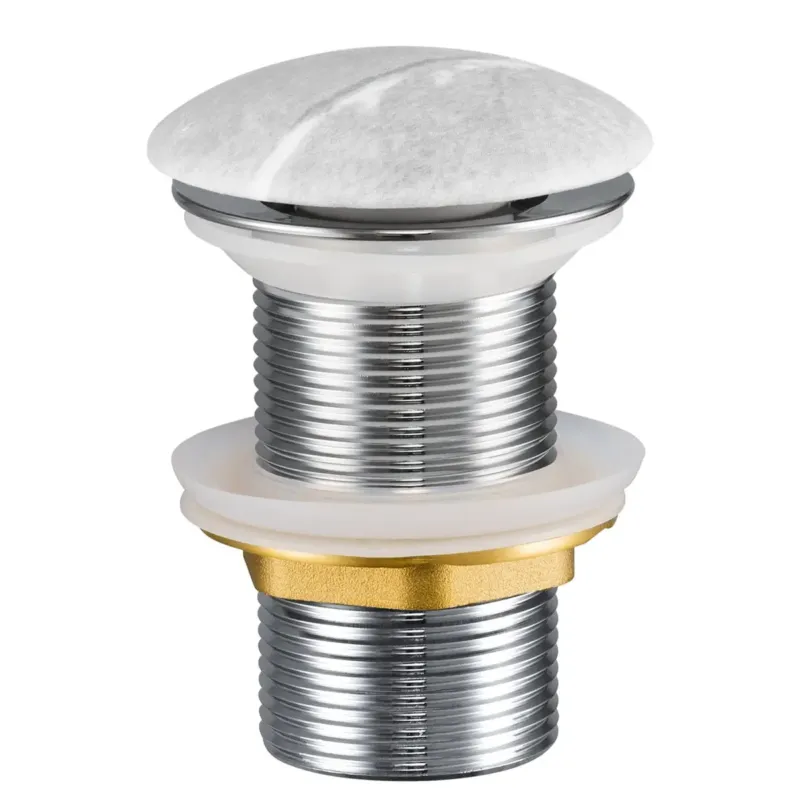 Comad afvoerplug met clicksysteem grijs marmer Express Levering