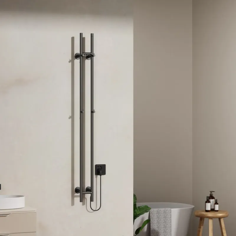 Shop Nu Sanigoods Lilia elektrische staafradiator dubbel 150cm gunmetal 120W