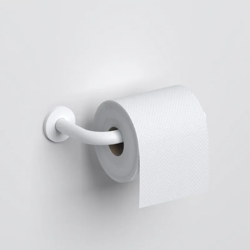 Beste Prijs Clou Kaldur toiletrolhouder wit mat