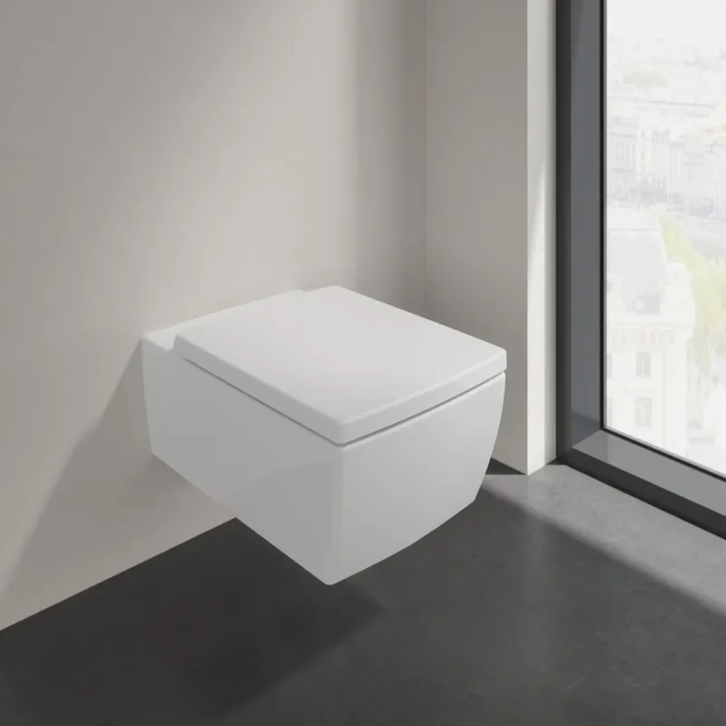 Villeroy & Boch Memento 2.0 randloos toilet CeramicPlus wit glans Korting