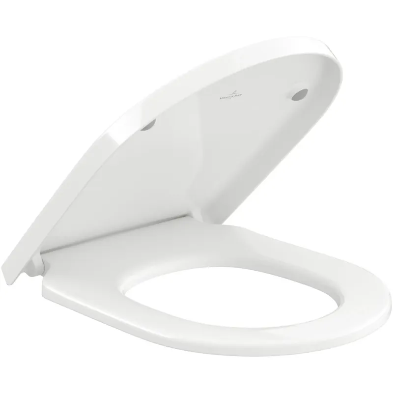 Betaalbaar Villeroy & Boch Subway 3.0 softclose toiletzitting met quick release en AntiBac wit glans