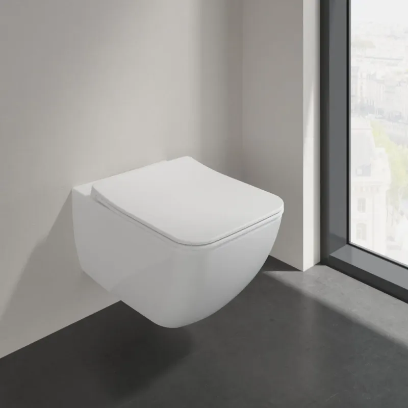 Villeroy & Boch Venticello randloos toilet CeramicPlus wit glans Superprijs