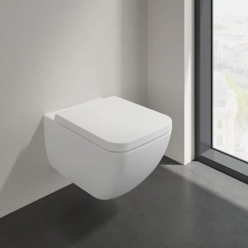Villeroy & Boch Venticello randloos toilet CeramicPlus wit mat Shop Nu