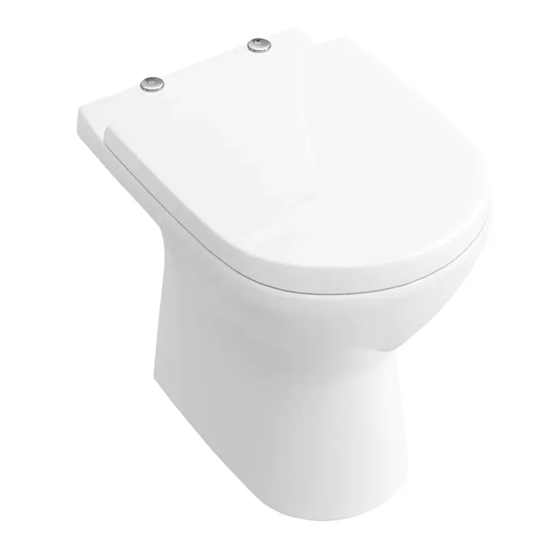 Finale Uitverkoop Villeroy & Boch O.novo duoblok toilet CeramicPlus wit glans zonder reservoir