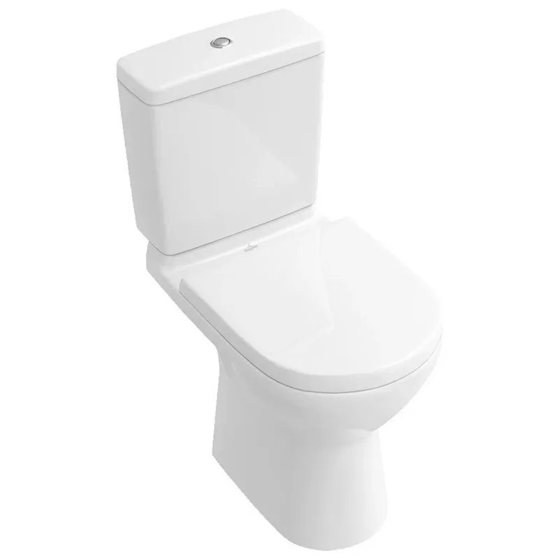Villeroy & Boch O.novo duoblok toilet PK met zitting en reservoir wit glans Gereduceerde Prijs