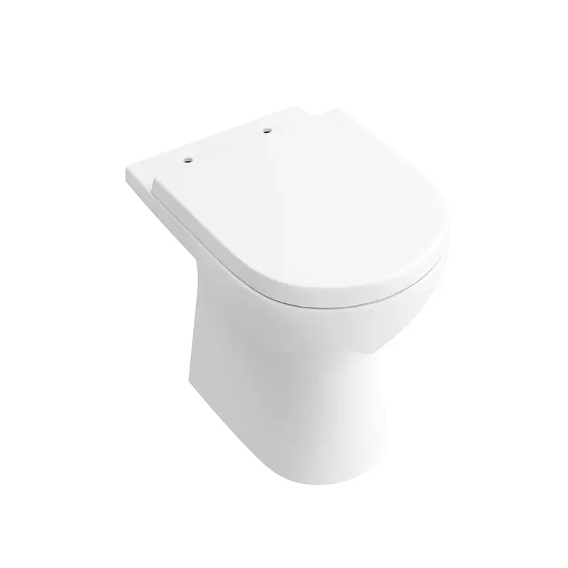 Beperkte Voorraad Villeroy & Boch O.novo compact randloos duoblok toilet wit glans zonder reservoir