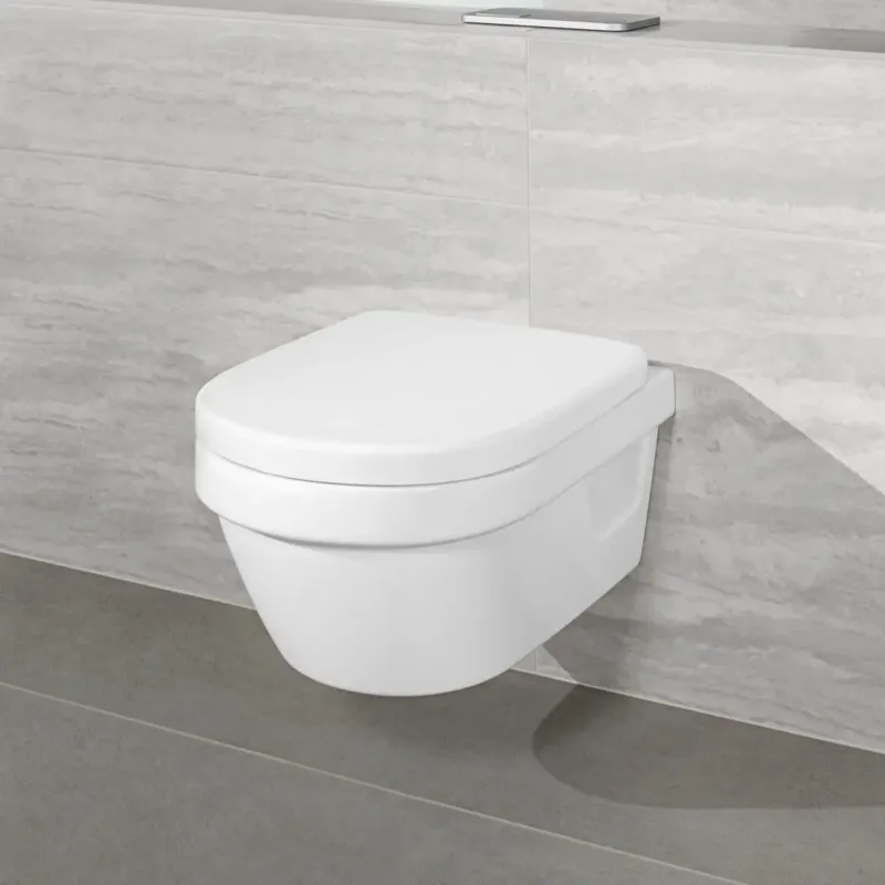 Dagaanbieding Villeroy & Boch Architectura compact randloos toilet CeramicPlus ovaal wit glans