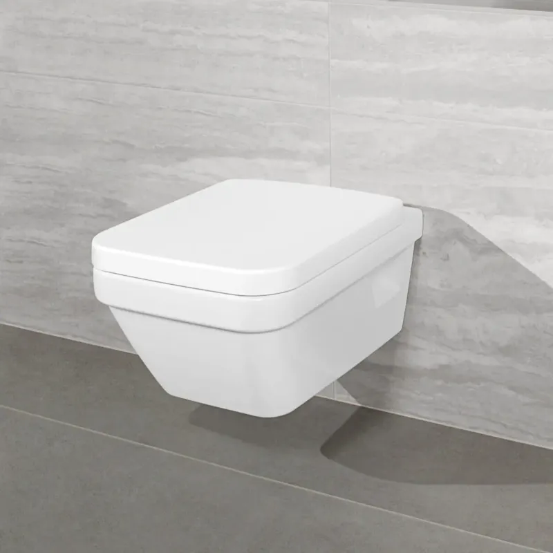 Villeroy & Boch Architectura randloos toilet rechthoekig wit glans Koopje