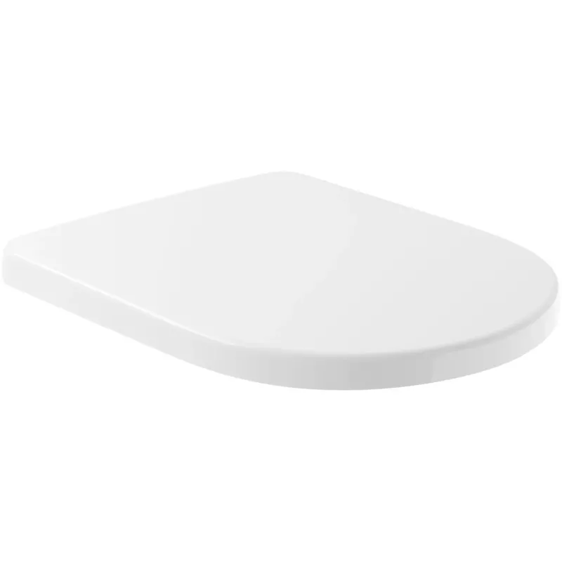 Nieuw Villeroy & Boch Architectura toiletzitting ovaal met softclose sluiting en quick release wit glans