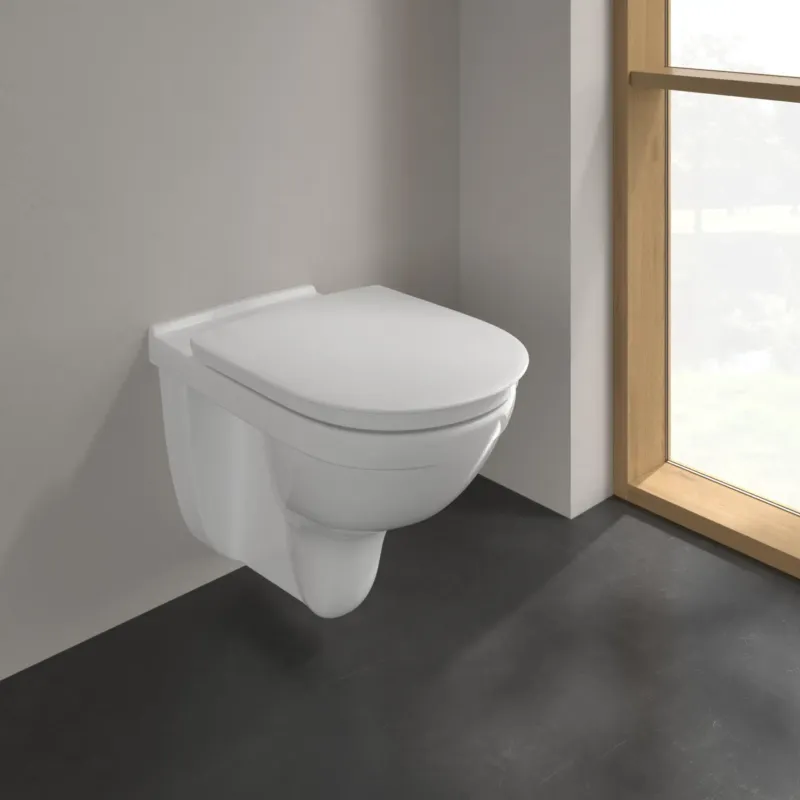 Villeroy & Boch ViCare randloos toilet CeramicPlus wit glans Korting