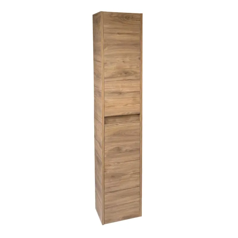 Exclusieve Aanbieding Sanicare Avenza kolomkast 35x30x180cm diveria oak
