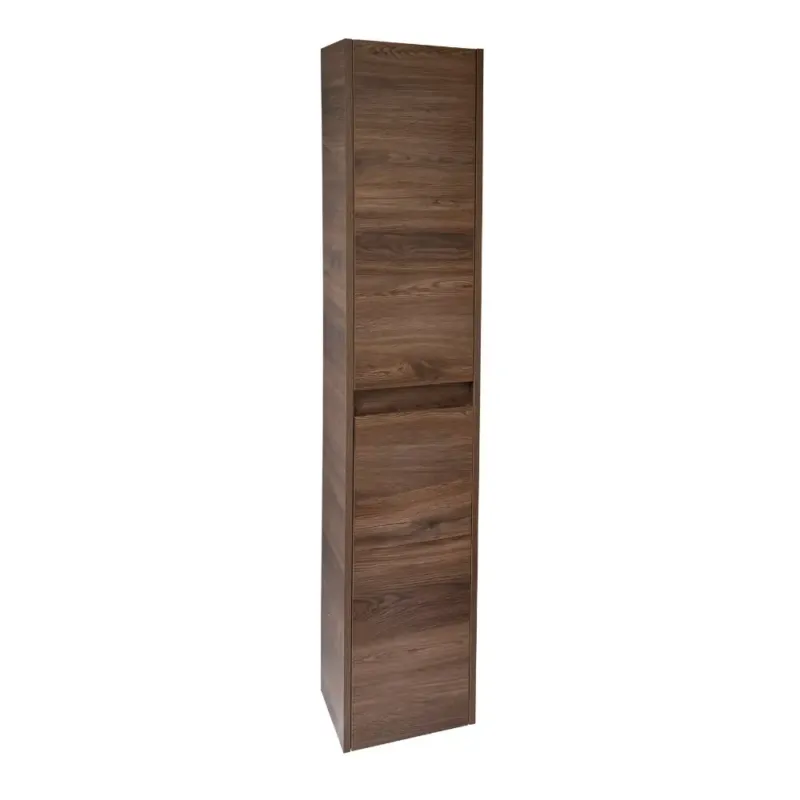 Sanicare Avenza kolomkast 35x30x180cm nera oak Meest Verkocht